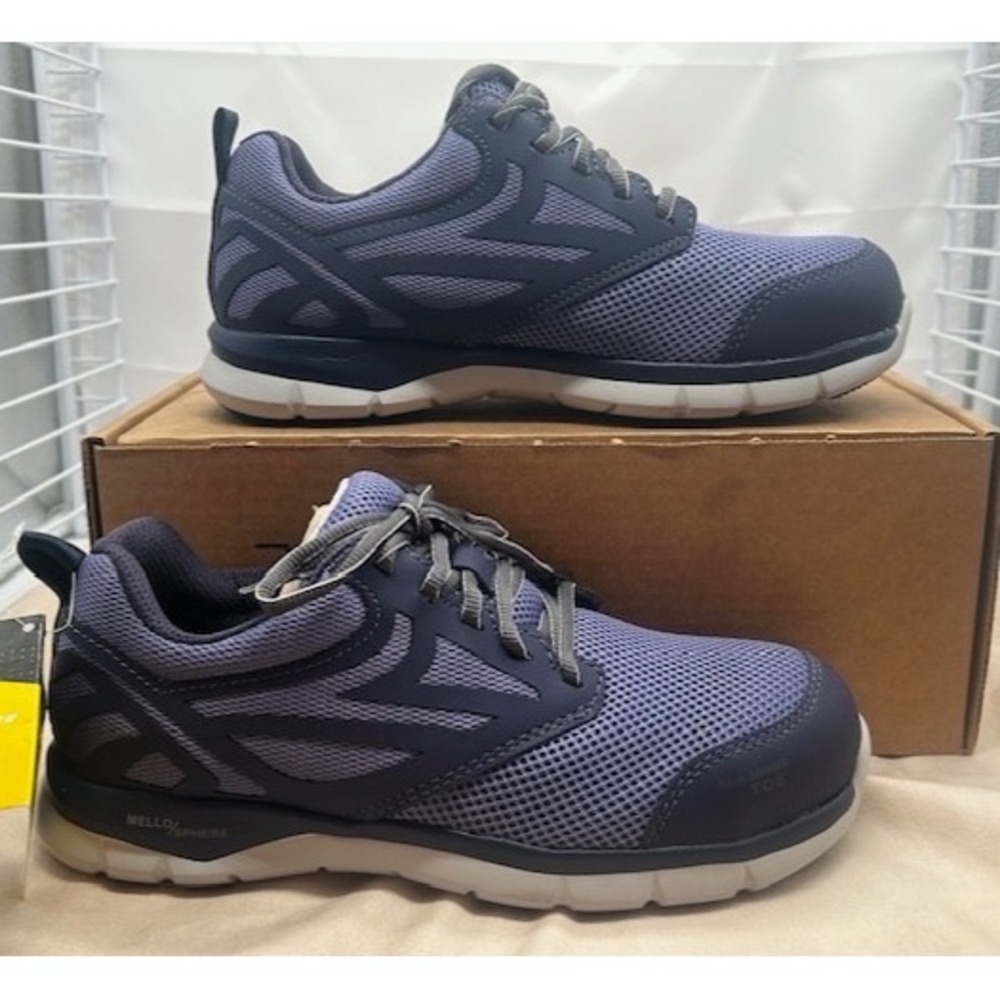 Carolina CA1942 Women's Comp Toe EH Slip Resistant Work Shoe Plum NIB - Size 8.5 - Picture 2 of 16